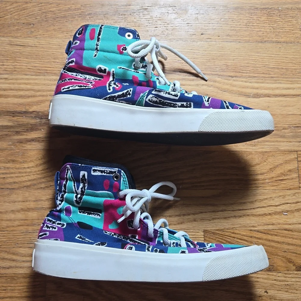 Converse x Fear of God Skipgrip 80s print high top trainers sneaker